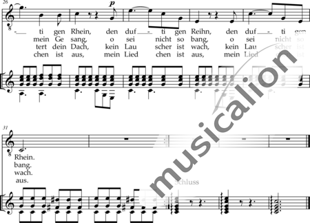 Reissiger, Carl Gottlieb: Mitternachtsständchen - Solo>Ten+Gitarre:3
