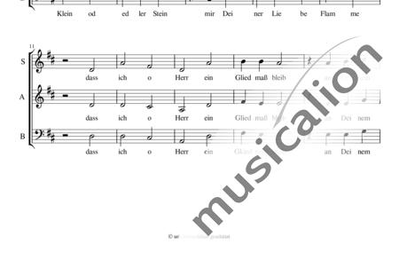 Composer, Minus: Wie schön leuchtet der Morgenstern EG 70;3 - Chor>SAB:1