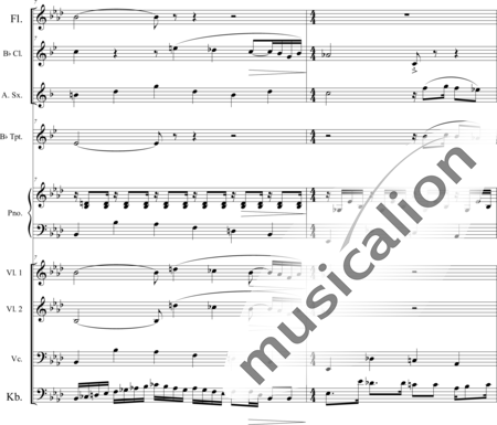 Villa-Lobos, Heitor: Bachianas Nr. 5 - Solo>Sop+[Vl2]+Kl+[KlarB]+[Vc+Kb]+TrpB+[SxEs+Fl]:4