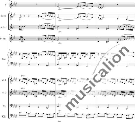 Villa-Lobos, Heitor: Bachianas Nr. 5 - Solo>Sop+[Vl2]+Kl+[KlarB]+[Vc+Kb]+TrpB+[SxEs+Fl]:5