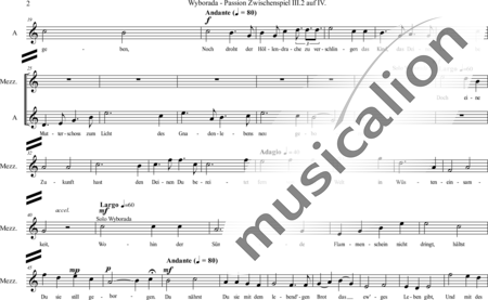 Schäfer, Martina: Wyborada - String Version - Interlude III.2 on IV - Choir>SSAA:1