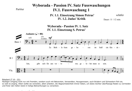 Schäfer, Martina: Wyborada - String Version - IV. Movement - Solo>sop/alt2/ten/bass2+Choir>SAATBB+[Vln+Vla+Vlc]:0