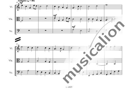 Schäfer, Martina: Wyborada - String Version - IV. Movement - Solo>sop/alt2/ten/bass2+Choir>SAATBB+[Vln+Vla+Vlc]:1