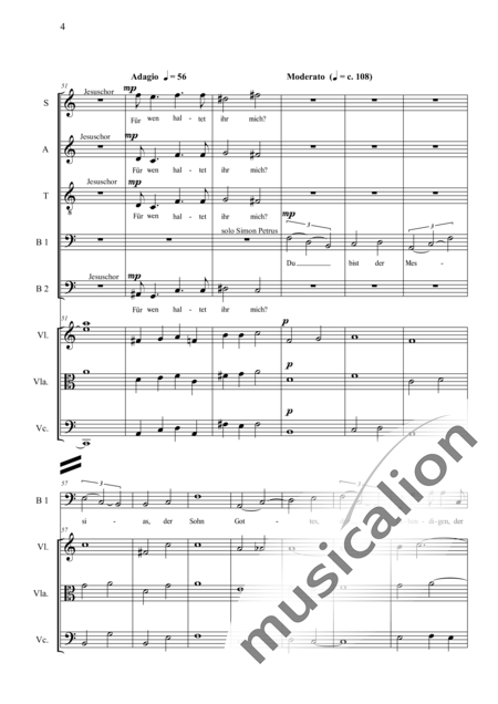 Schäfer, Martina: Wyborada - String Version - IV. Movement - Solo>sop/alt2/ten/bass2+Choir>SAATBB+[Vln+Vla+Vlc]:4