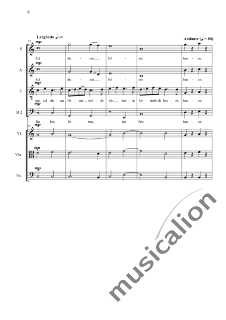 Schäfer, Martina: Wyborada - String Version - IV. Movement - Solo>sop/alt2/ten/bass2+Choir>SAATBB+[Vln+Vla+Vlc]:8