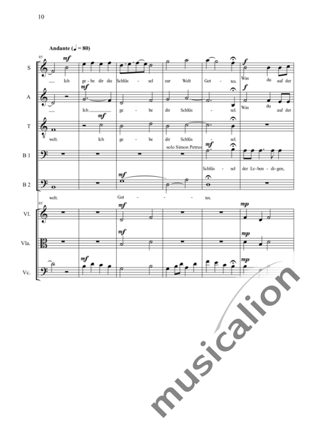 Schäfer, Martina: Wyborada - String Version - IV. Movement - Solo>sop/alt2/ten/bass2+Choir>SAATBB+[Vln+Vla+Vlc]:10