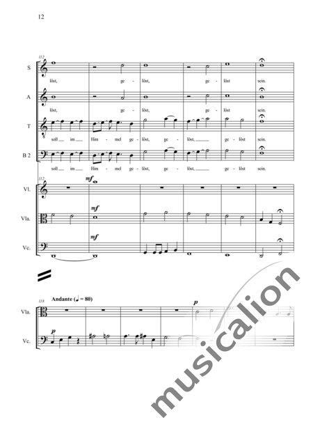 Schäfer, Martina: Wyborada - String Version - IV. Movement - Solo>sop/alt2/ten/bass2+Choir>SAATBB+[Vln+Vla+Vlc]:12