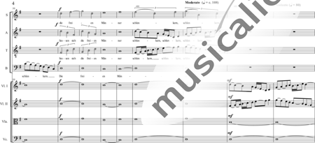 Schäfer, Martina: Wyborada - String version - VI. Movement, No. 2-Crucifixion - Choir>SATB+[Vln2+Vla+Vlc]:3