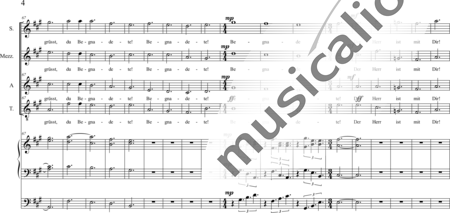 Schäfer, Martina: Wyborada - Organ Version - I. Movement - Annunciation - Solo>sop/alt/ten/bass+Choir>SSAATB+Orgwp:3
