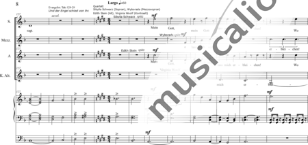 Schäfer, Martina: Wyborada - Organ Version - I. Movement - Annunciation - Solo>sop/alt/ten/bass+Choir>SSAATB+Orgwp:7