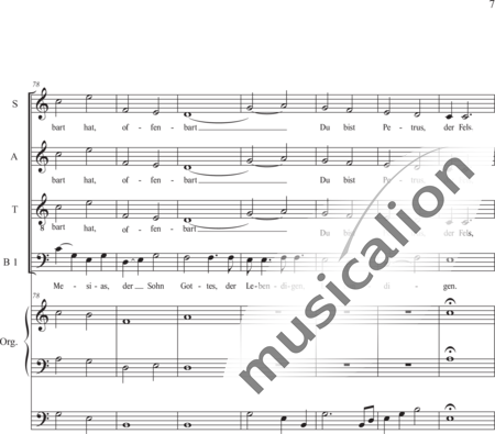 Schäfer, Martina: Wyborada - Orgelfassung - IV. Satz Fusswaschungen IV.1. Fusswaschungen 1 - Solo>Sop/Alt/Ten/Bass+Chor>SAATBB+OrgmP:7