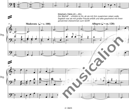 Schäfer, Martina: Wyborada - Orgelfassung - V. Satz: Pontius Pilatus - Solo>Sop/Alt/Ten/Bass+Chor>SSAATBB+Pauken+OrgmP:1