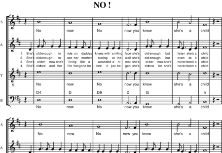 Belser-Schenker, Bodo: No - Chor>SATB:0