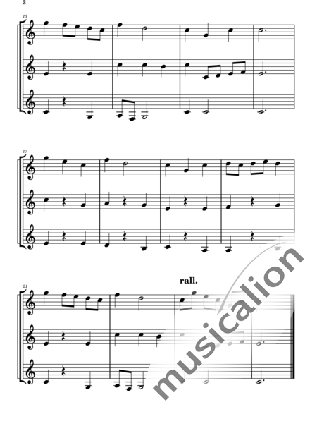Rosenthal, Robert: Grand déi, ribon ribeine for Horn trio - Corno :2