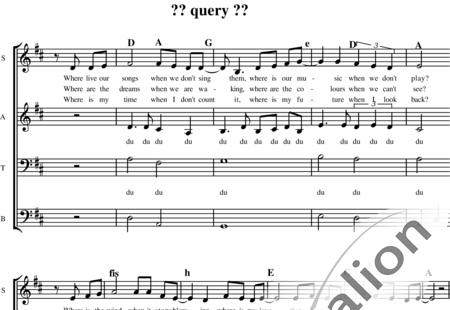 Belser-Schenker, Bodo: Query - Choir>SATB:0