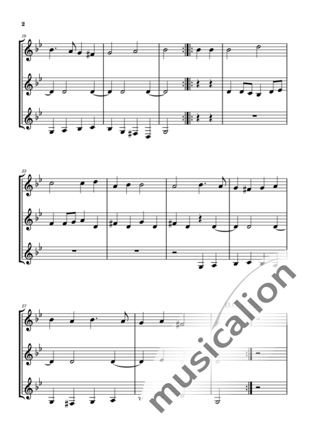 Rosenthal, Robert: A Cei-ci le moître De tô l'univar for Horn trio - Horn F:2