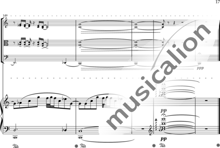 Hrunskyi, Valerii: Nocturne Over a Ruin - Violine+Kl+[Vla+Vc]:17