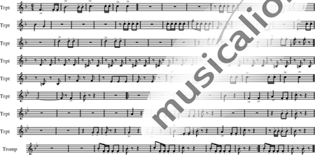 Gross, Friedrich: Verano - Clarinete 2+[Cr2+Trp3+Tb]+Perc+Acor.:8