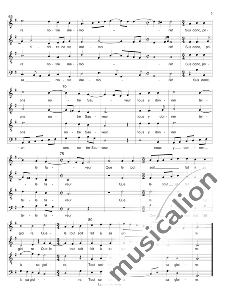 Janequin, Clément: La guerre de Renty (La guerra de Renty) - Coro>SATB:5