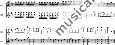 Bühler, Franz: Sinfonie D-Dur - Trompete+Pos+[Vl2+Vla+Kb]:40