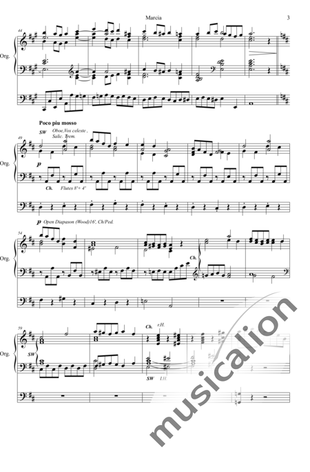 Bird, Arthur Homer: Marcia - Orgel>mPed:3