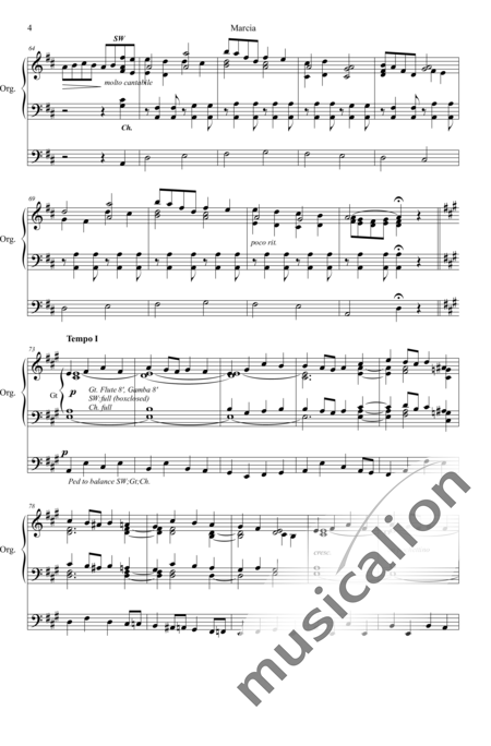 Bird, Arthur Homer: Marcia - Orgel>mPed:4