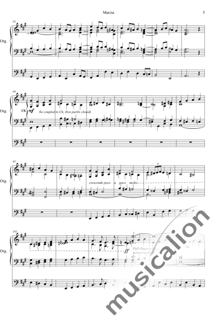 Bird, Arthur Homer: Marcia - Orgel>mPed:5