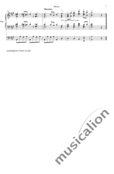 Bird, Arthur Homer: Marcia - Orgel>mPed:7