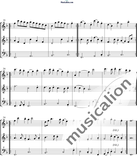 Kapsberger, Johann : Canario - Blockflöte 3:2