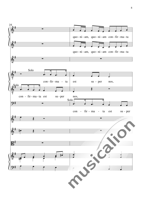 Monteverdi, Claudio: Laudate Dominum - Chor>SSATTB+BC+[Vl2+Vla]:8