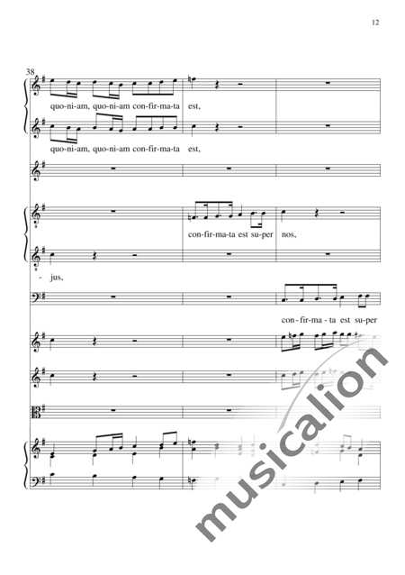 Monteverdi, Claudio: Laudate Dominum - Chor>SSATTB+BC+[Vl2+Vla]:12