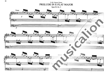 Saint-Saëns, Camille: Präludium und Fuge Es-Dur - Orgel:0