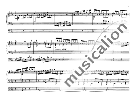 Saint-Saëns, Camille: Präludium und Fuge Es-Dur - Orgel:9