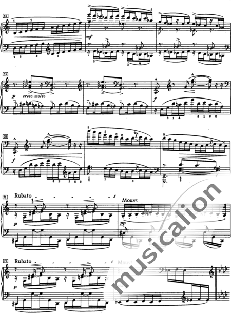 Debussy, Claude: Pour les cinq doigts d´après monsieur Czerny (For the Five Digits, after Czerny) - Piano:5