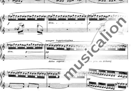 Debussy, Claude: Études: Pour les Degrés Chromatiques - Piano:1