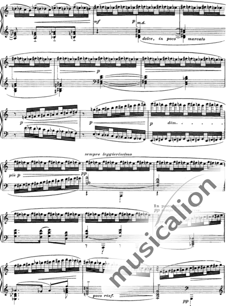 Debussy, Claude: Études: Pour les Degrés Chromatiques - Piano:3