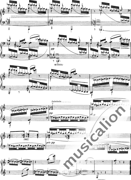Debussy, Claude: Études: Pour les Degrés Chromatiques - Piano:5