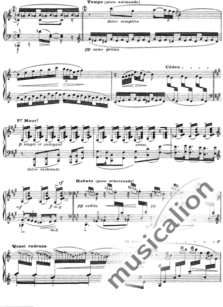 Debussy, Claude: Études: Pour les Degrés Chromatiques - Piano:8