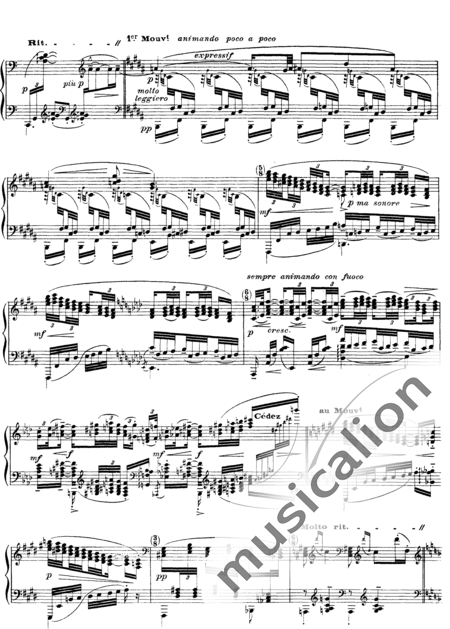 Debussy, Claude: Études: Pour les Degrés Chromatiques - Piano:9
