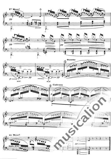 Debussy, Claude: Études: Pour les Degrés Chromatiques - Piano:10