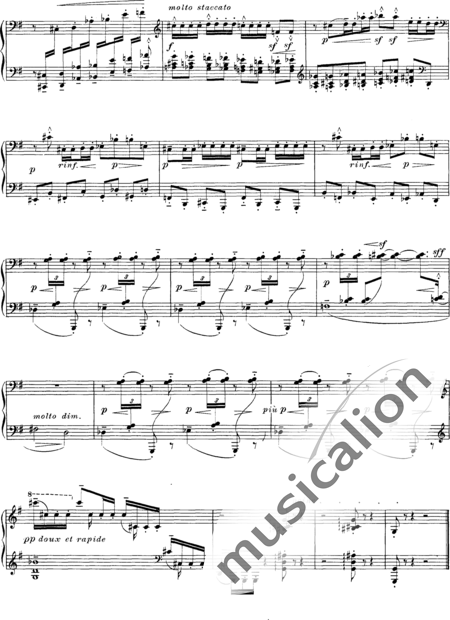Debussy, Claude: Études: Pour les Degrés Chromatiques - Piano:16