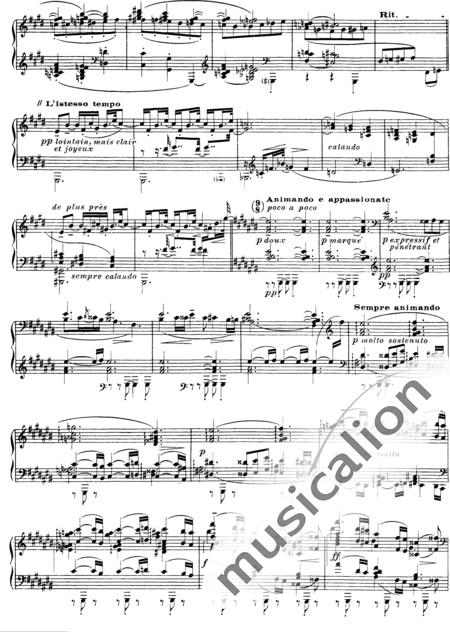Debussy, Claude: Études: Pour les Degrés Chromatiques - Piano:18