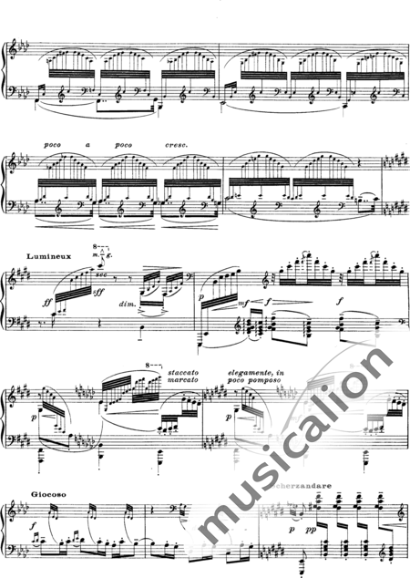Debussy, Claude: Études: Pour les Degrés Chromatiques - Piano:22