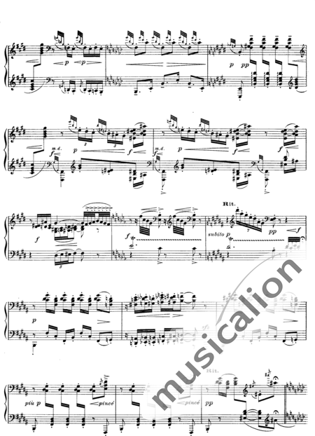 Debussy, Claude: Études: Pour les Degrés Chromatiques - Piano:23