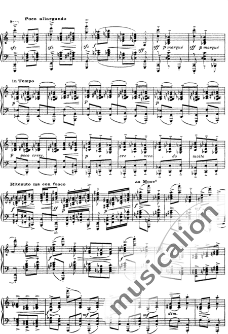 Debussy, Claude: Études: Pour les Degrés Chromatiques - Piano:27