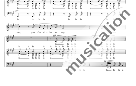 Debussy, Claude: Chansons de Charles d'Orléans: Quand j´ai Ouy le Tambourin Sonner - Choir>SATB:1