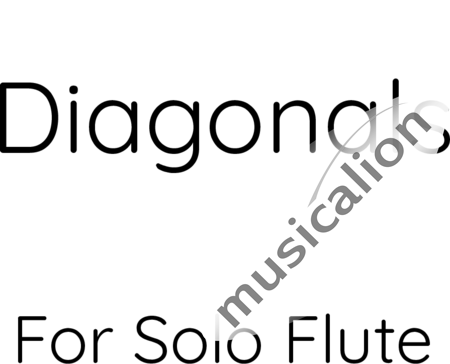 McKellar, Colin : Diagonals - Flauta :1