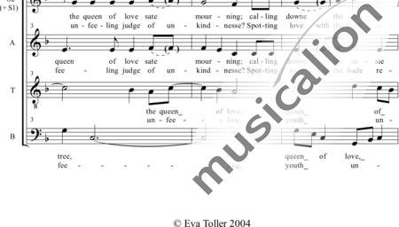 Pilkington, Francis : Underneath a cypress tree - Chor>SSATB:1