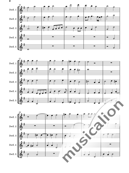 Schuyt, Cornelis: Leyda gratiosa - Flöte 5:2