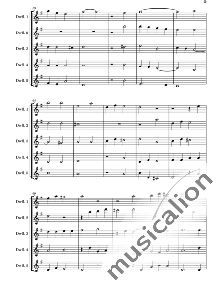 Schuyt, Cornelis: Leyda gratiosa - Flöte 5:5